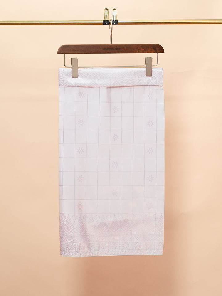 Tabur Instant Sampin Adult - Offwhite & Soft Purple