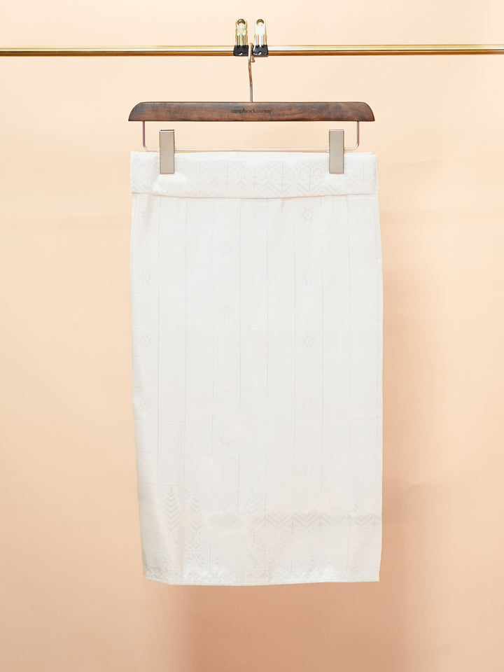 Tabur Instant Sampin Adult - Offwhite & Silver