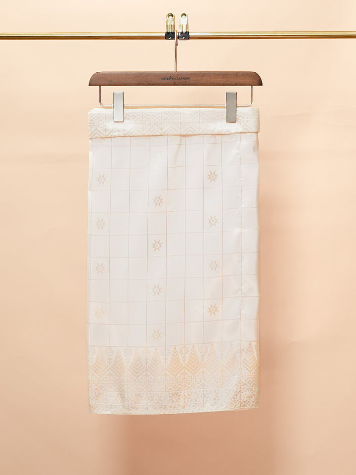 Tabur Instant Sampin Adult - Offwhite & Soft Gold