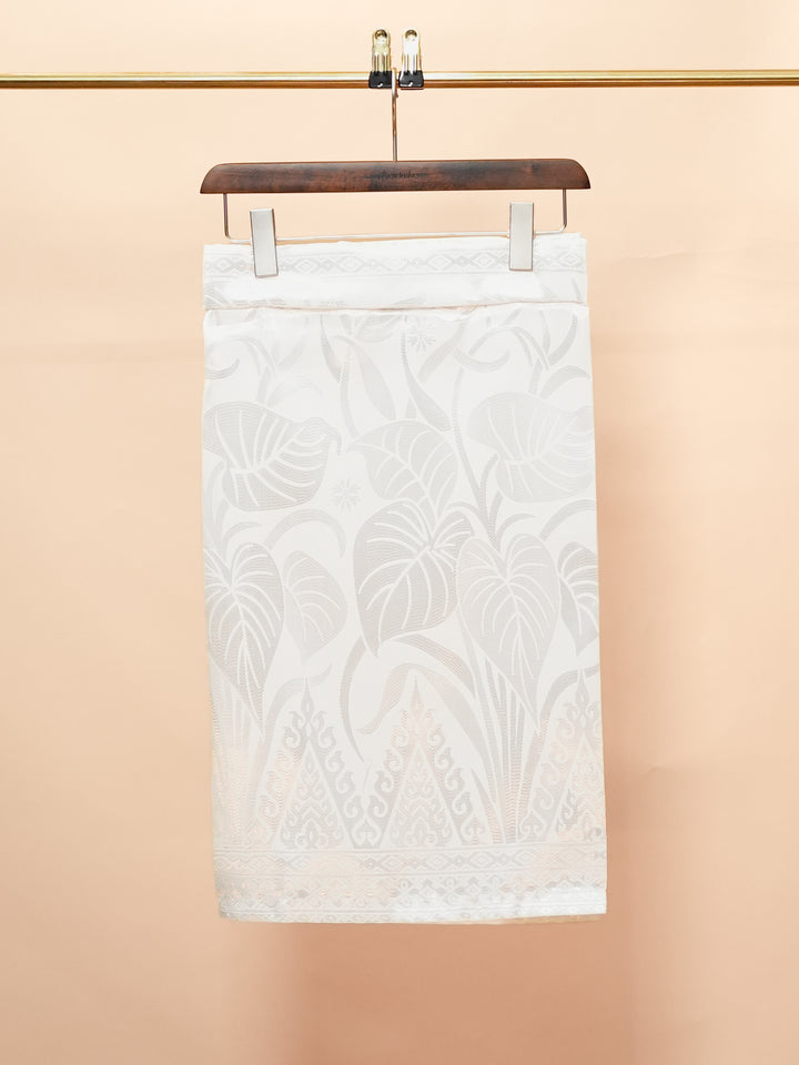 Sireh Instant Sampin Adult - Offwhite & Silver