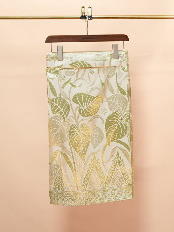 Sireh Instant Sampin Adult - Offwhite & Soft Green