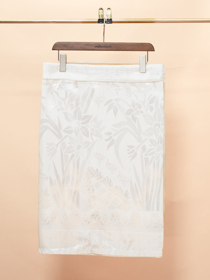 Nirmala Instant Sampin Adult - Offwhite & Silver
