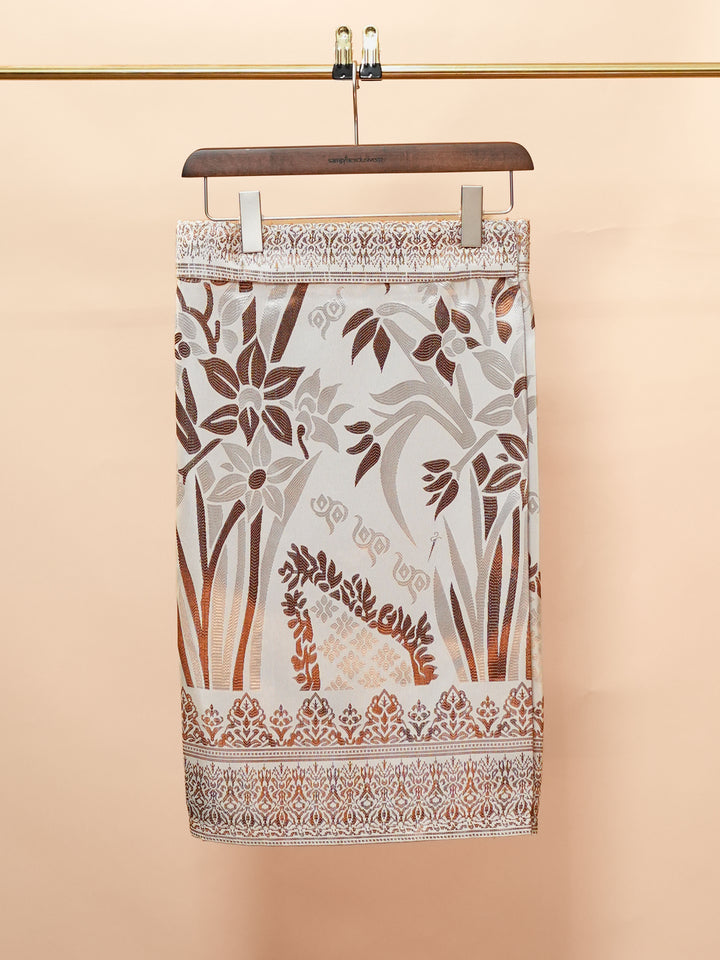 Nirmala Instant Sampin Adult - Offwhite & Brown