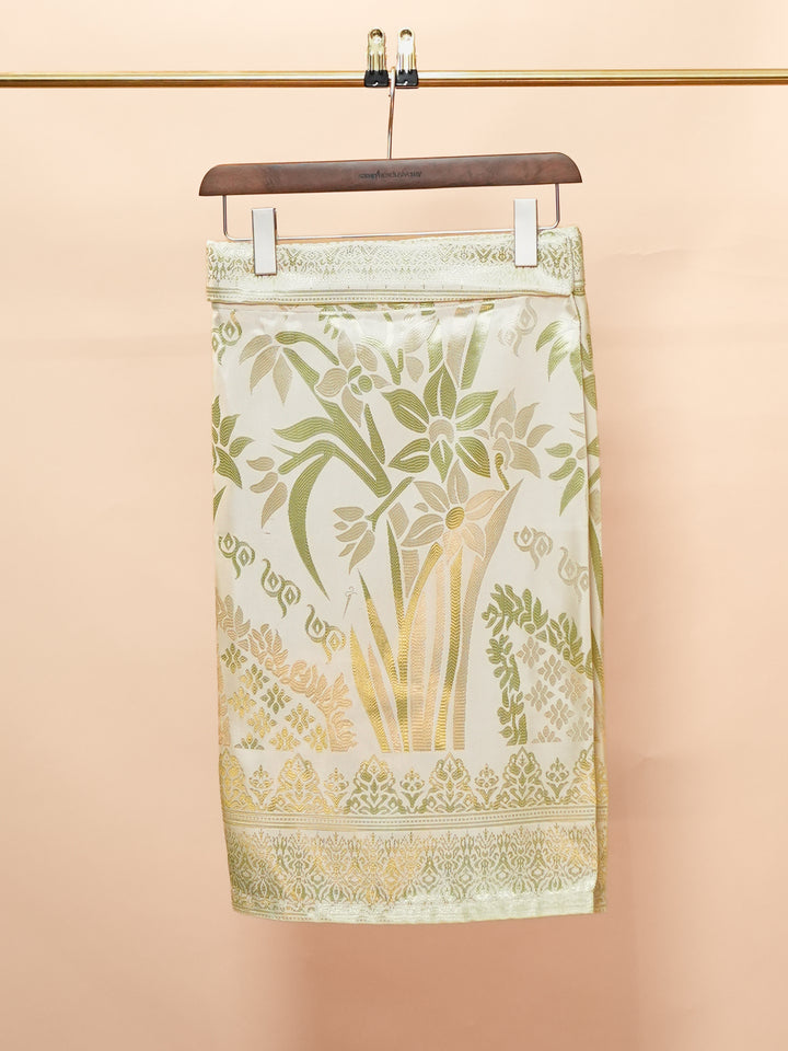 Nirmala Instant Sampin Adult - Offwhite & Soft Green