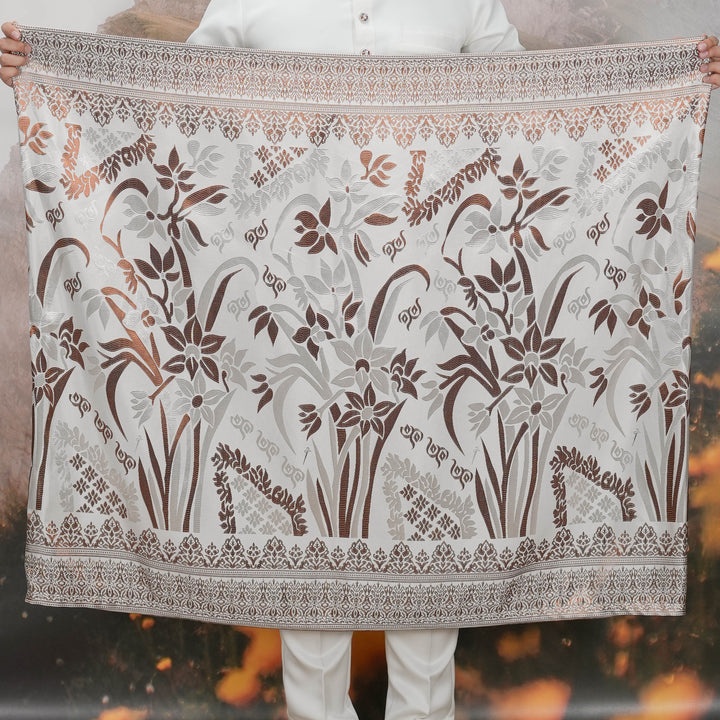 Nirmala Original Sampin Adult - Offwhite & Brown