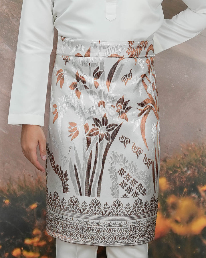 Nirmala Original Sampin Adult - Offwhite & Brown