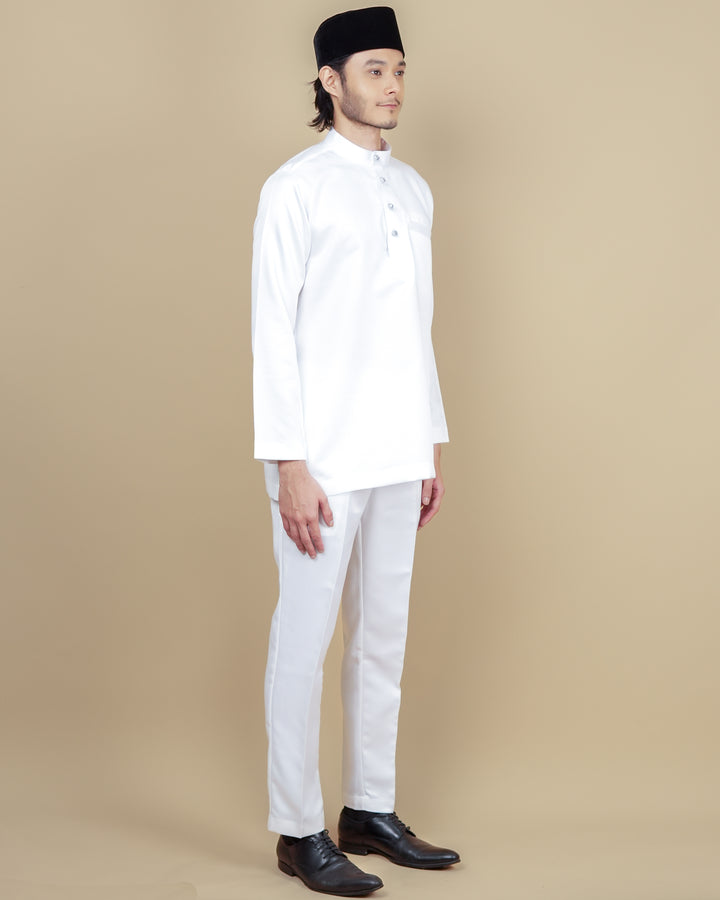 Baju Melayu Luxe - Offwhite