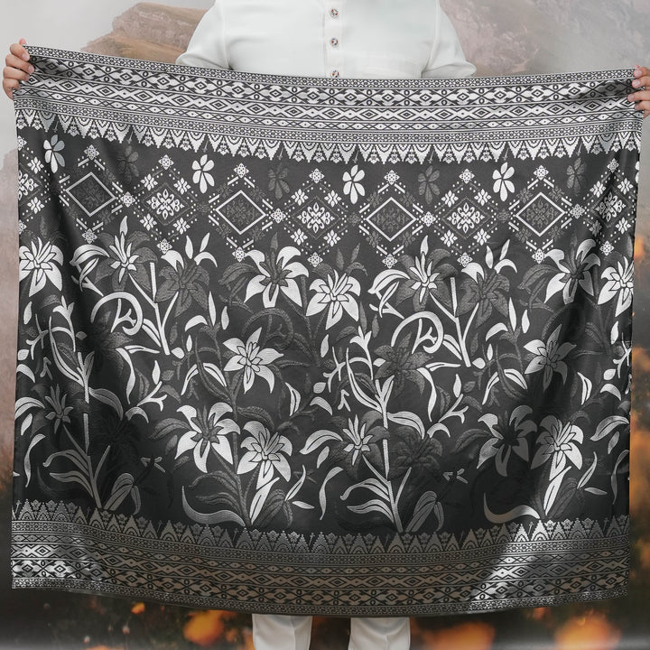 Cenderawasih Original Sampin Adult - Black & Silver
