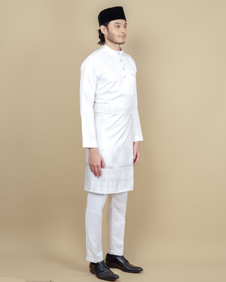 Baju Melayu Luxe - Offwhite