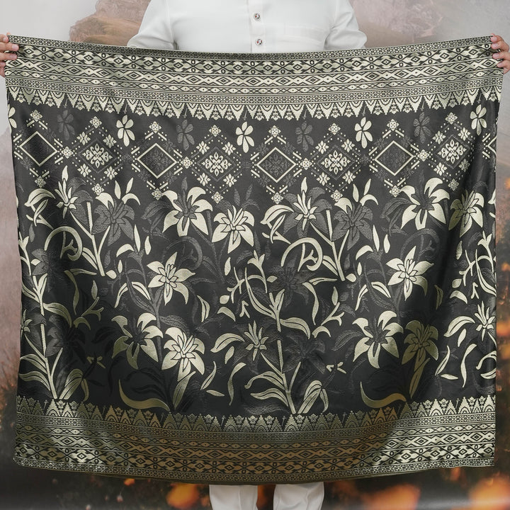 Cenderawasih Original Sampin Adult - Black & Gold