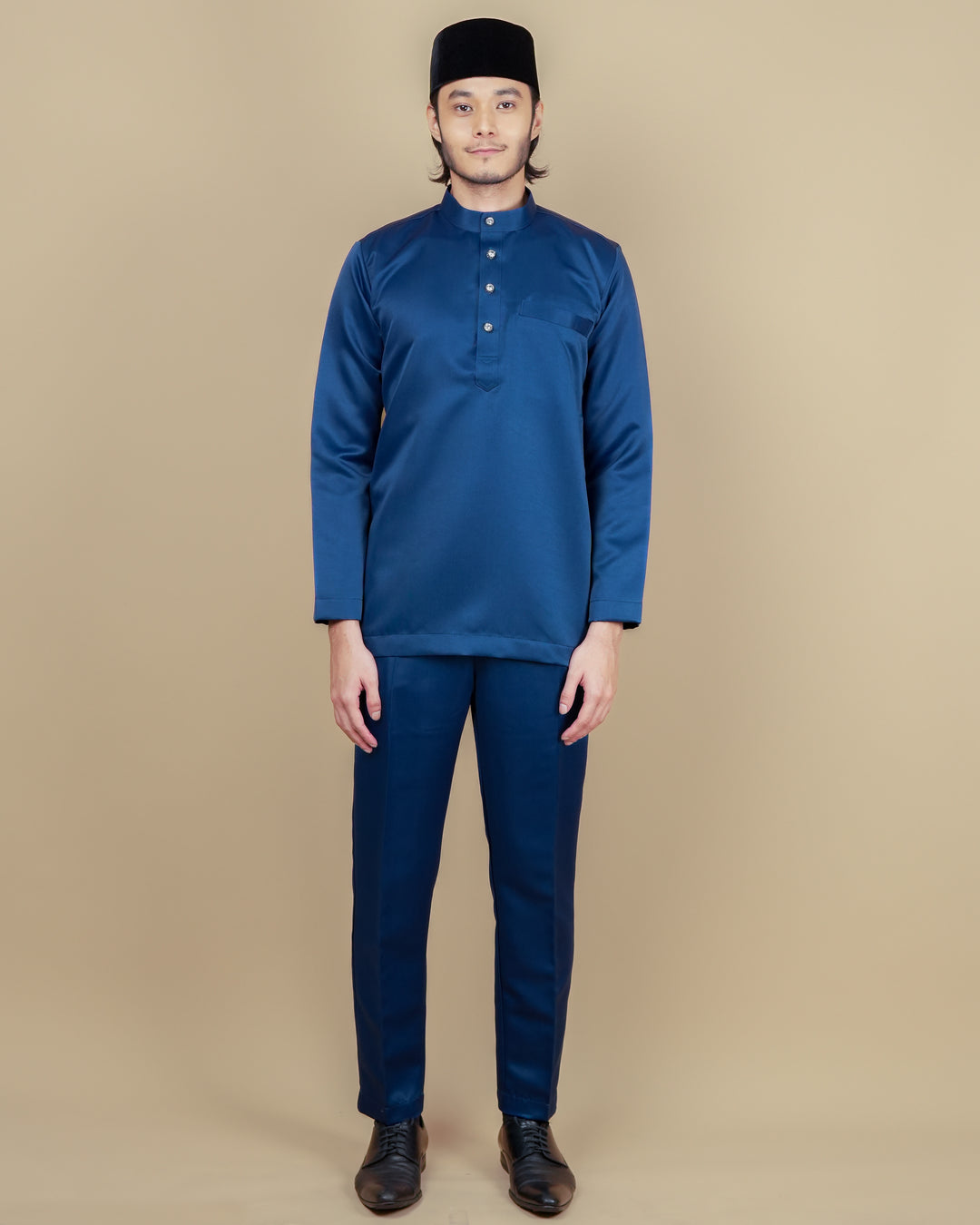 Baju Melayu Luxe - Royale Blue