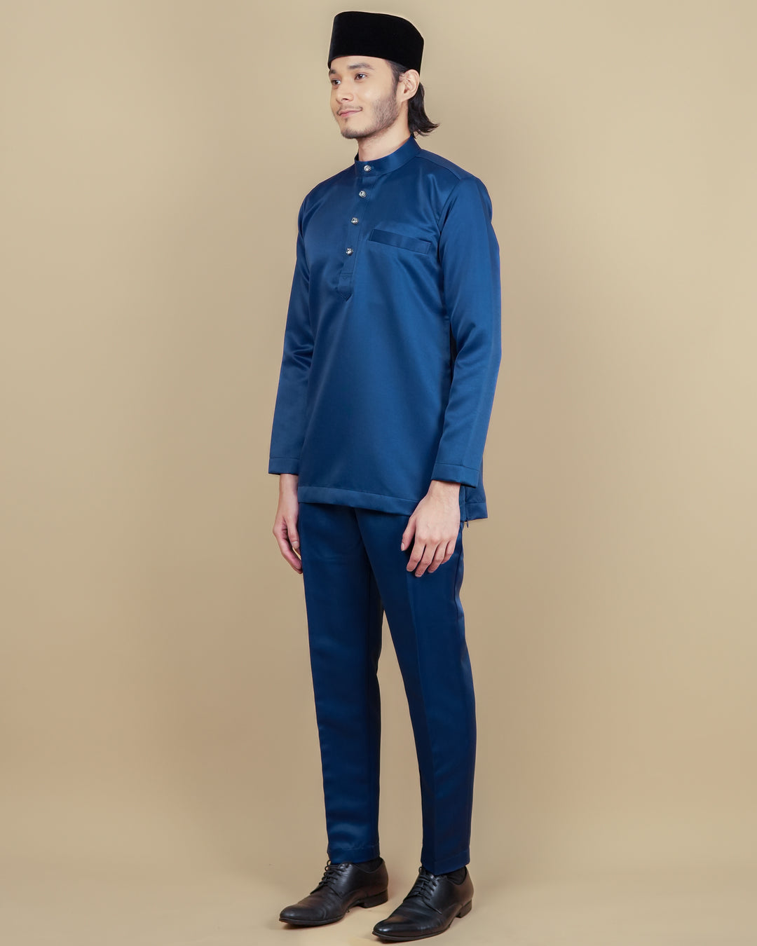 Baju Melayu Luxe - Royale Blue