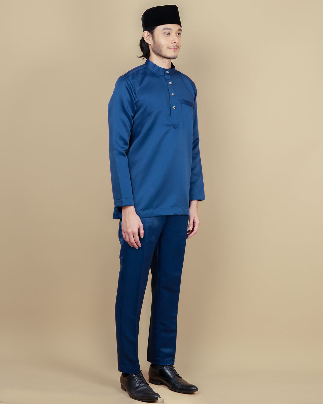 Baju Melayu Luxe - Royale Blue