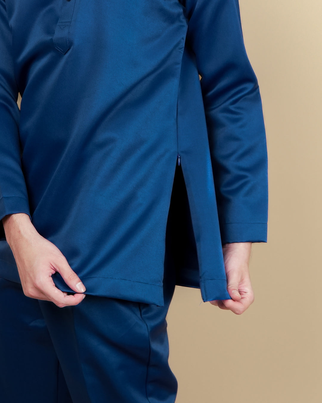 Baju Melayu Luxe - Royale Blue