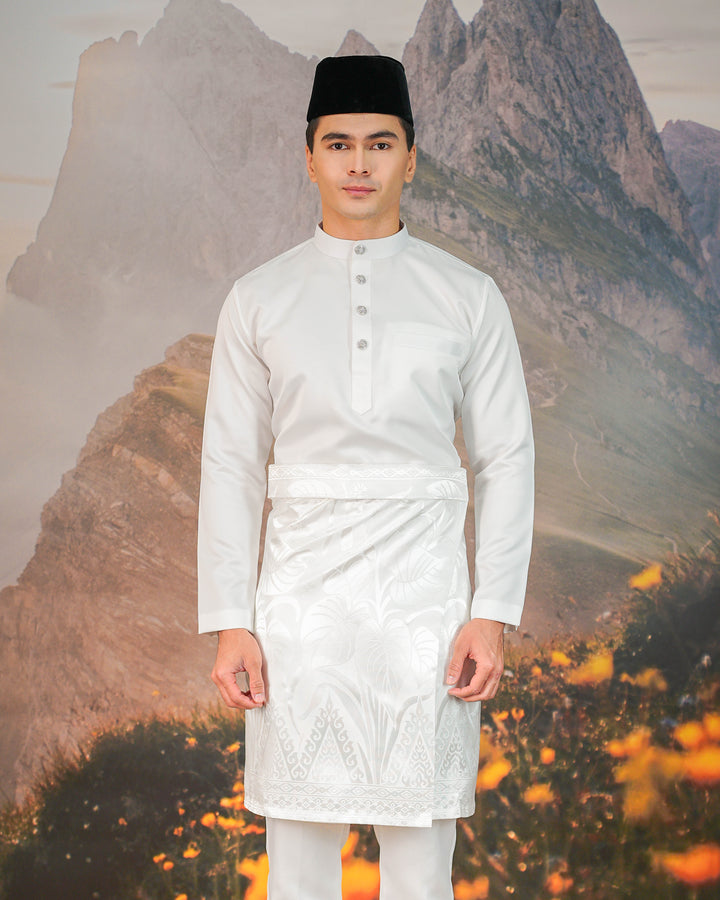 Sireh Instant Sampin Adult - Offwhite & Silver