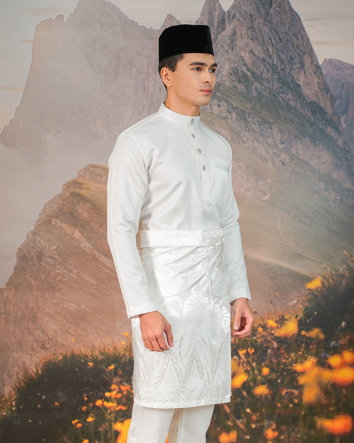 Sireh Instant Sampin Adult - Offwhite & Silver