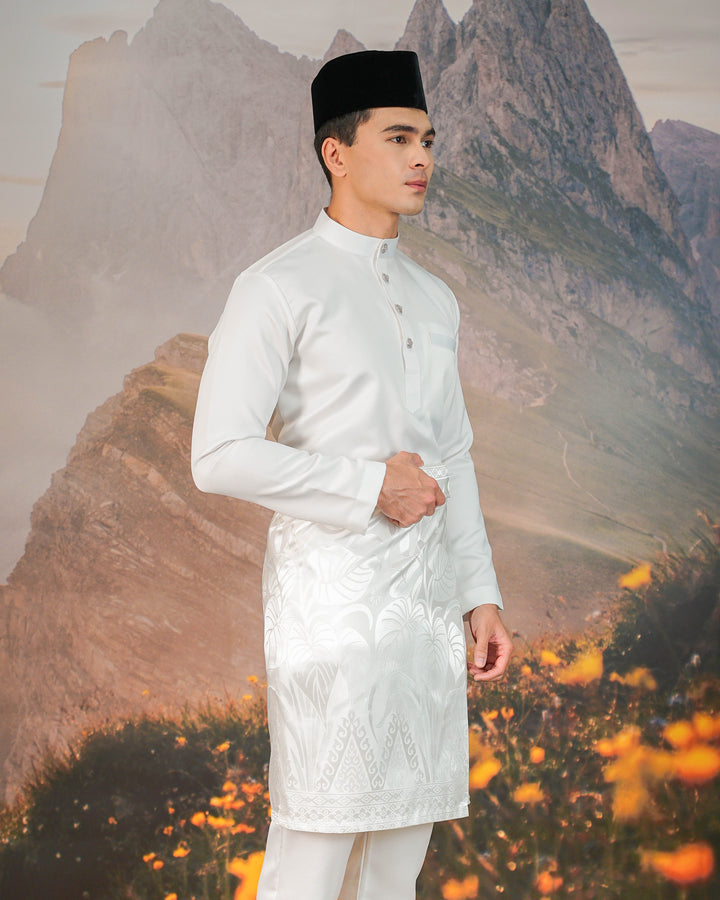 Sireh Instant Sampin Adult - Offwhite & Silver