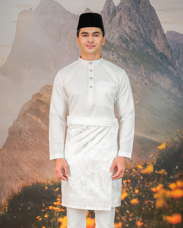 Nirmala Instant Sampin Adult - Offwhite & Silver