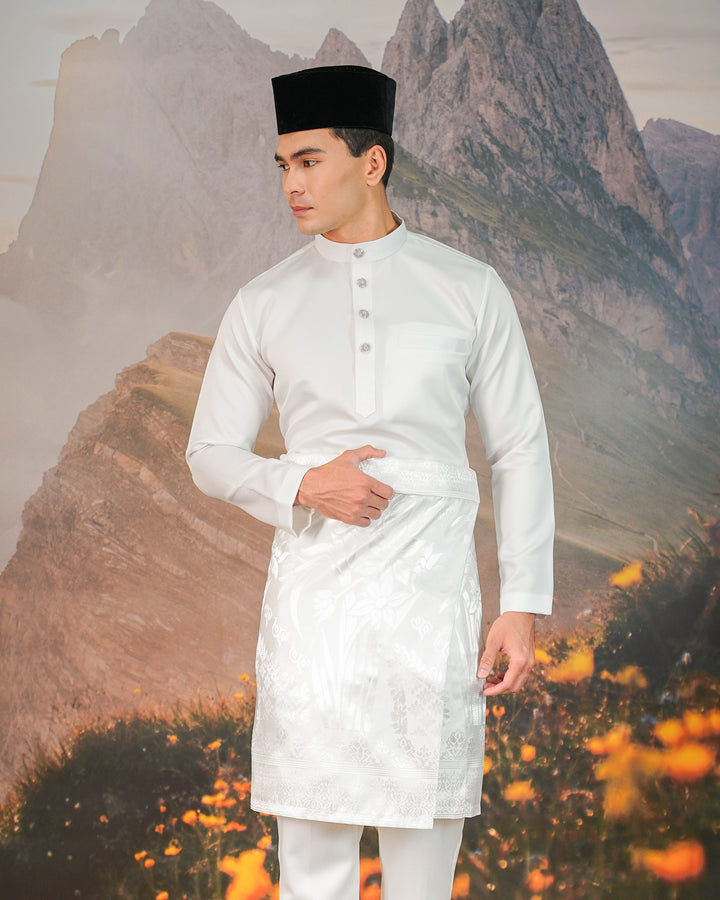 Nirmala Instant Sampin Adult - Offwhite & Silver