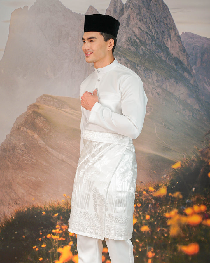 Nirmala Instant Sampin Adult - Offwhite & Silver