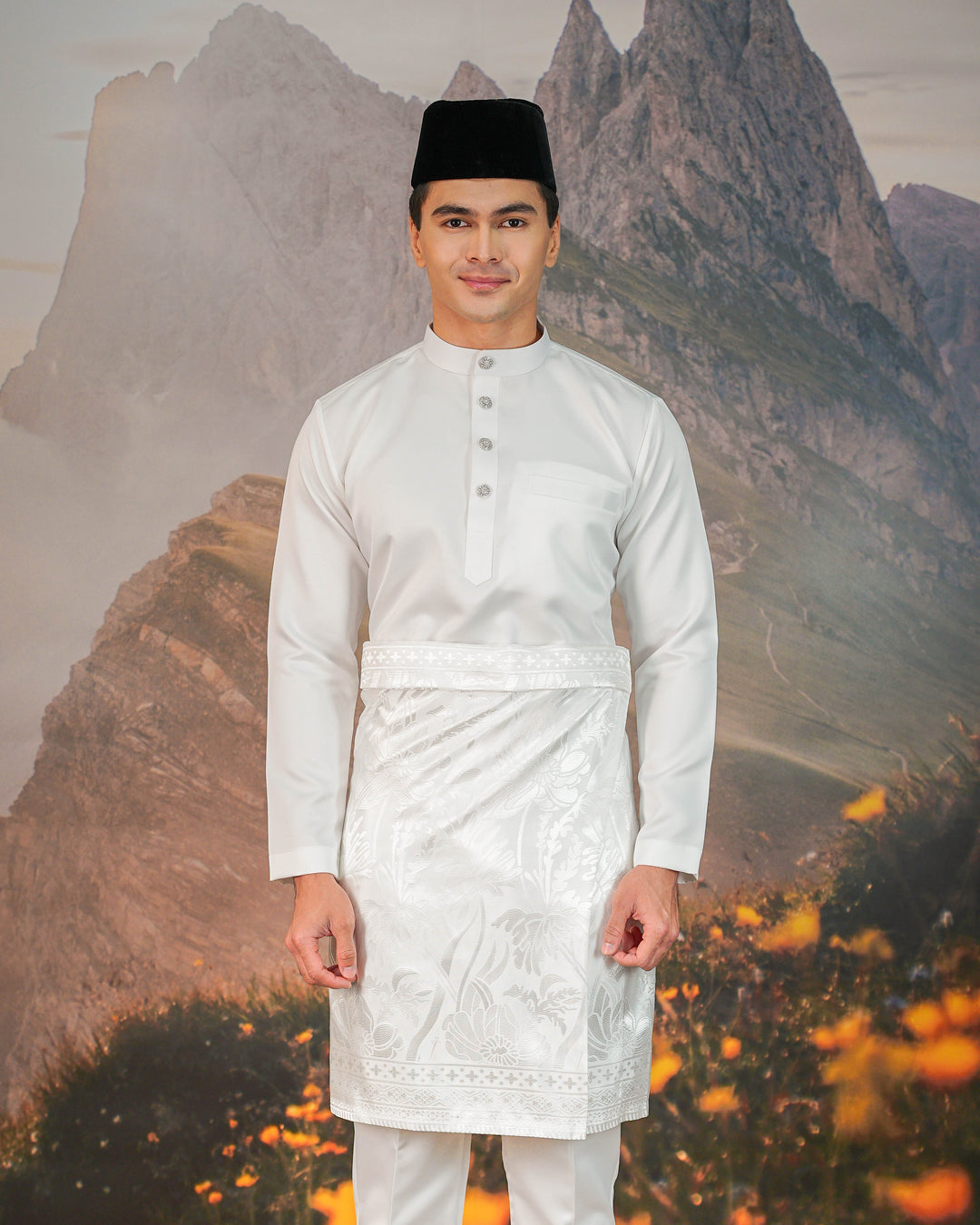 Seroja Instant Sampin Adult - Offwhite & Silver