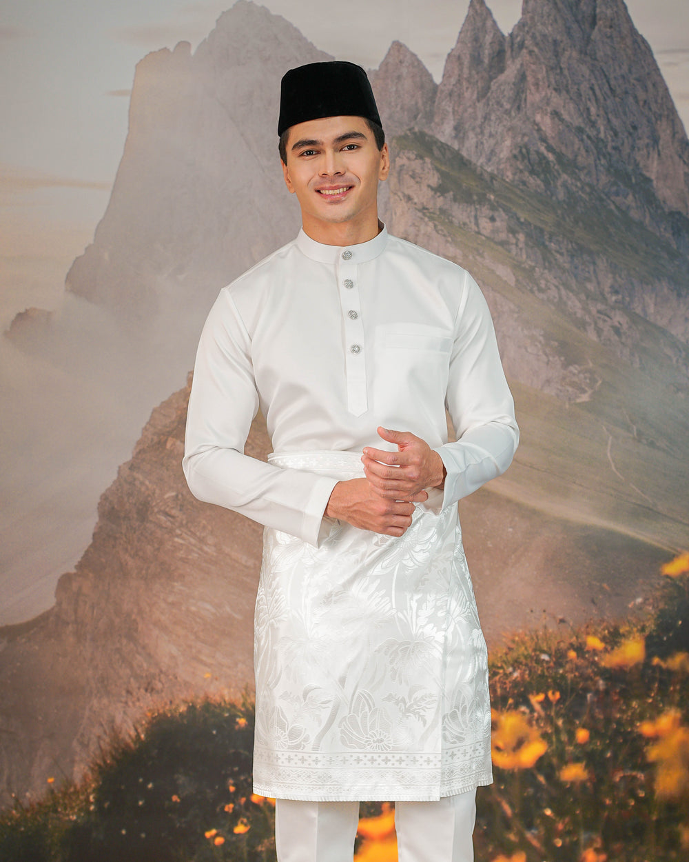 Seroja Instant Sampin Adult - Offwhite & Silver - SampinExclusiveMy
