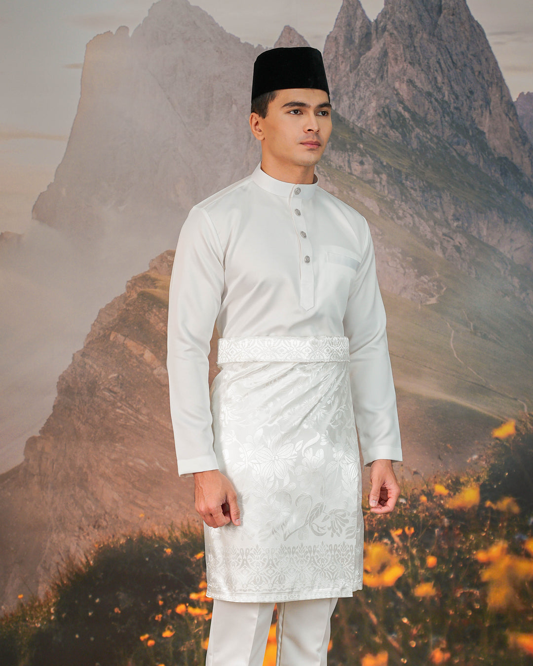 Chendana Instant Sampin Adult - Offwhite & Silver