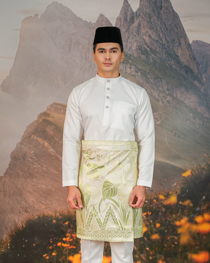 Sireh Instant Sampin Adult - Offwhite & Soft Green
