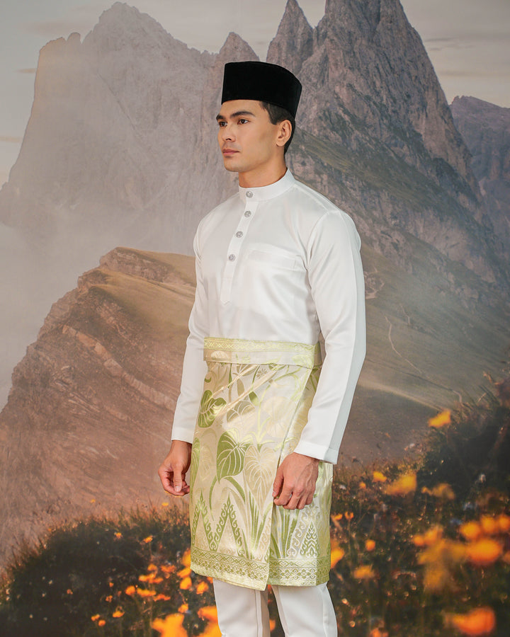 Sireh Instant Sampin Adult - Offwhite & Soft Green