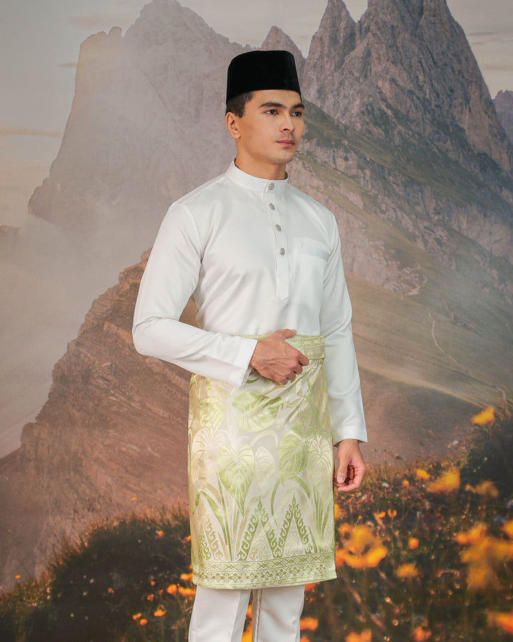 Sireh Instant Sampin Adult - Offwhite & Soft Green