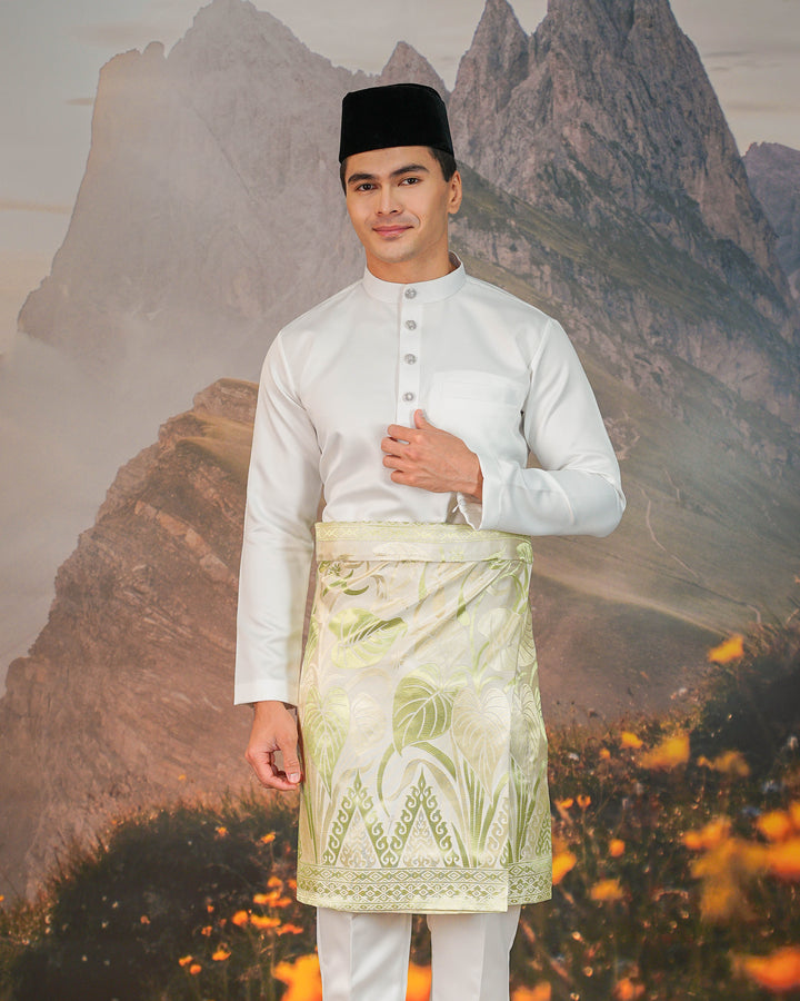 Sireh Instant Sampin Adult - Offwhite & Soft Green