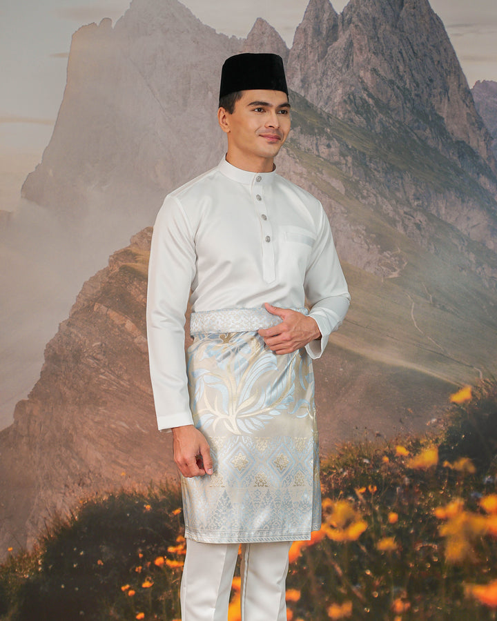 Teratai Instant Sampin Adult - Soft Gold & Blue