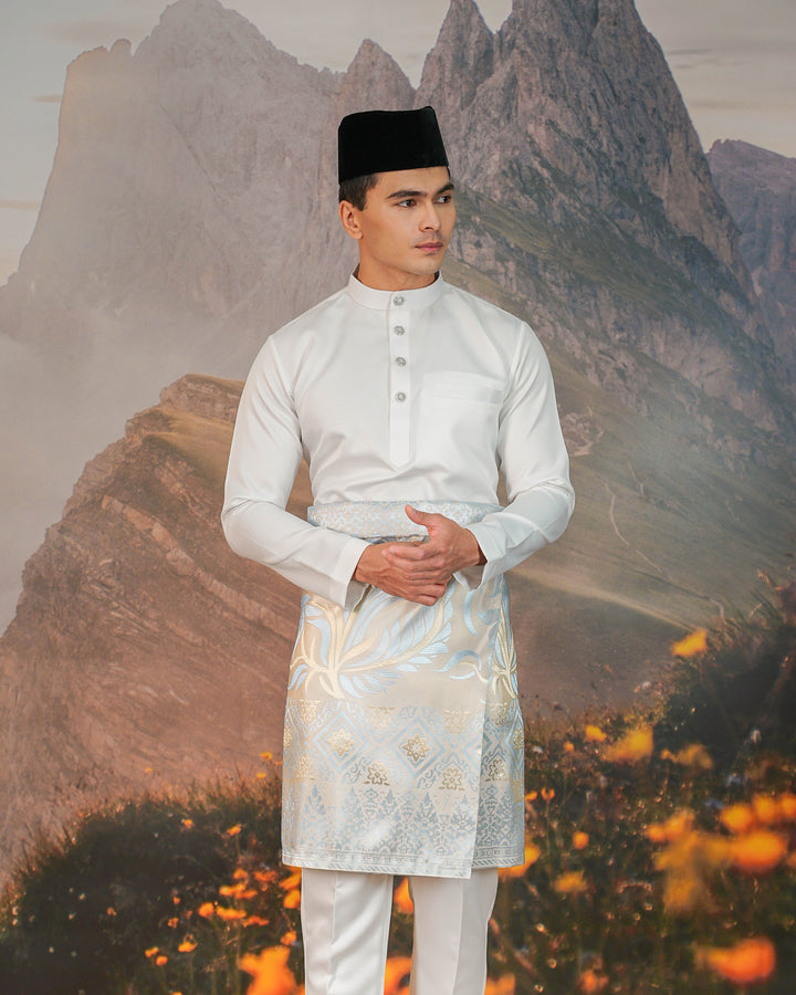 Teratai Instant Sampin Adult - Soft Gold & Blue