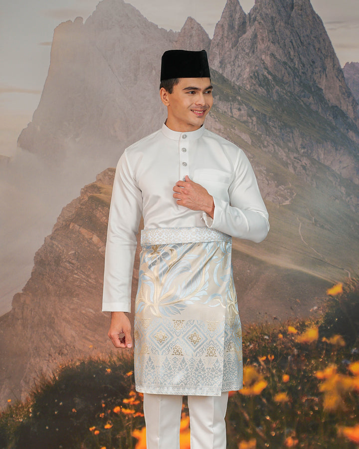 Teratai Instant Sampin Adult - Soft Gold & Blue
