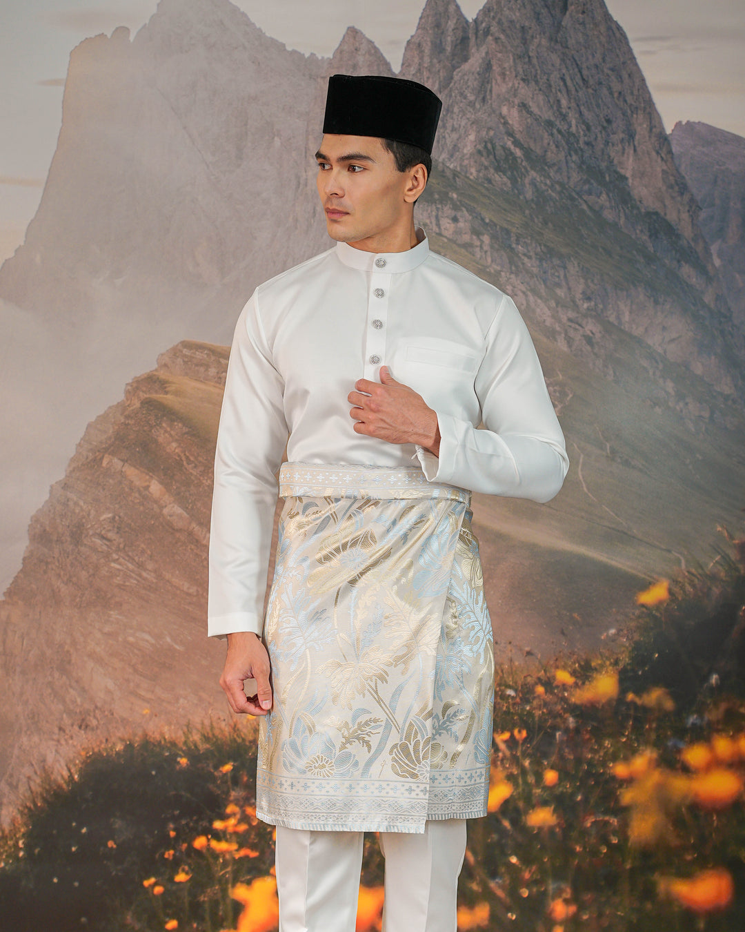 Seroja Instant Sampin Adult - Soft Gold & Blue