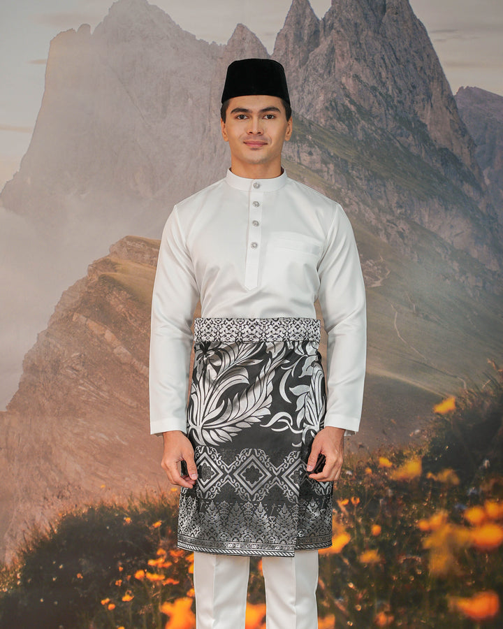 Teratai Instant Sampin Adult - Black & Silver