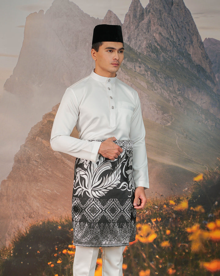 Teratai Instant Sampin Adult - Black & Silver