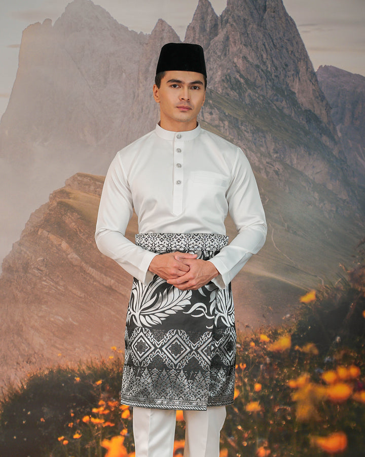 Teratai Instant Sampin Adult - Black & Silver