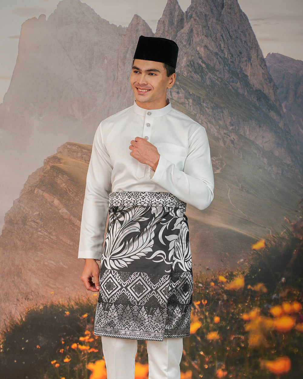 Teratai Instant Sampin Adult - Black & Silver - SampinExclusiveMy