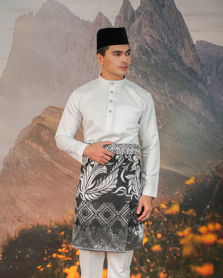 Teratai Instant Sampin Adult - Black & Silver