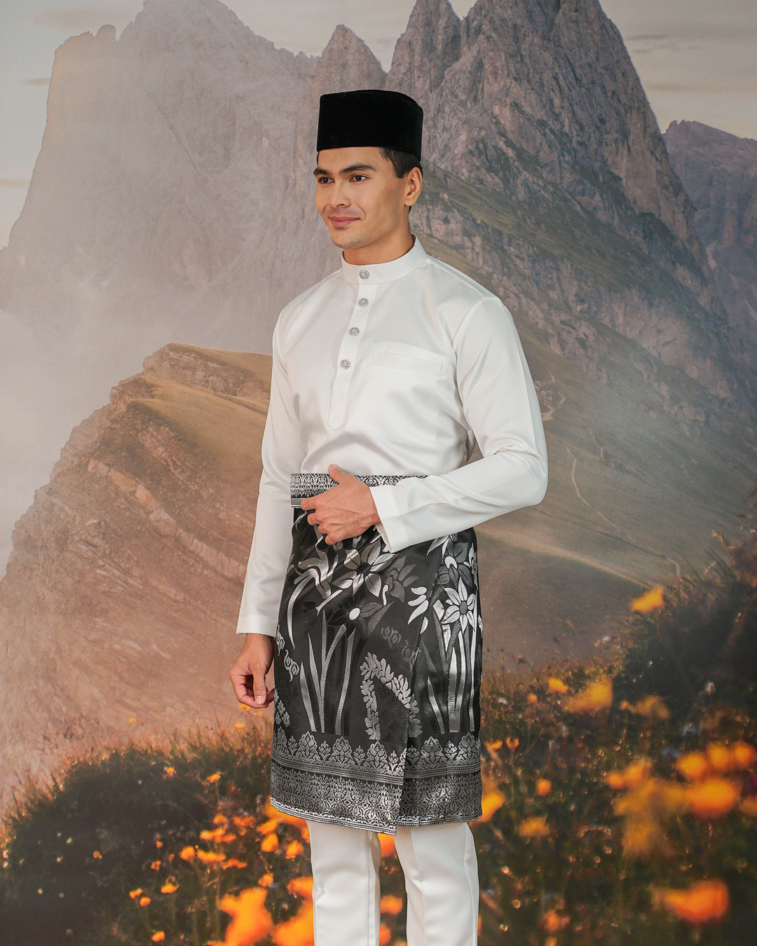 Nirmala Instant Sampin Adult - Black & Silver