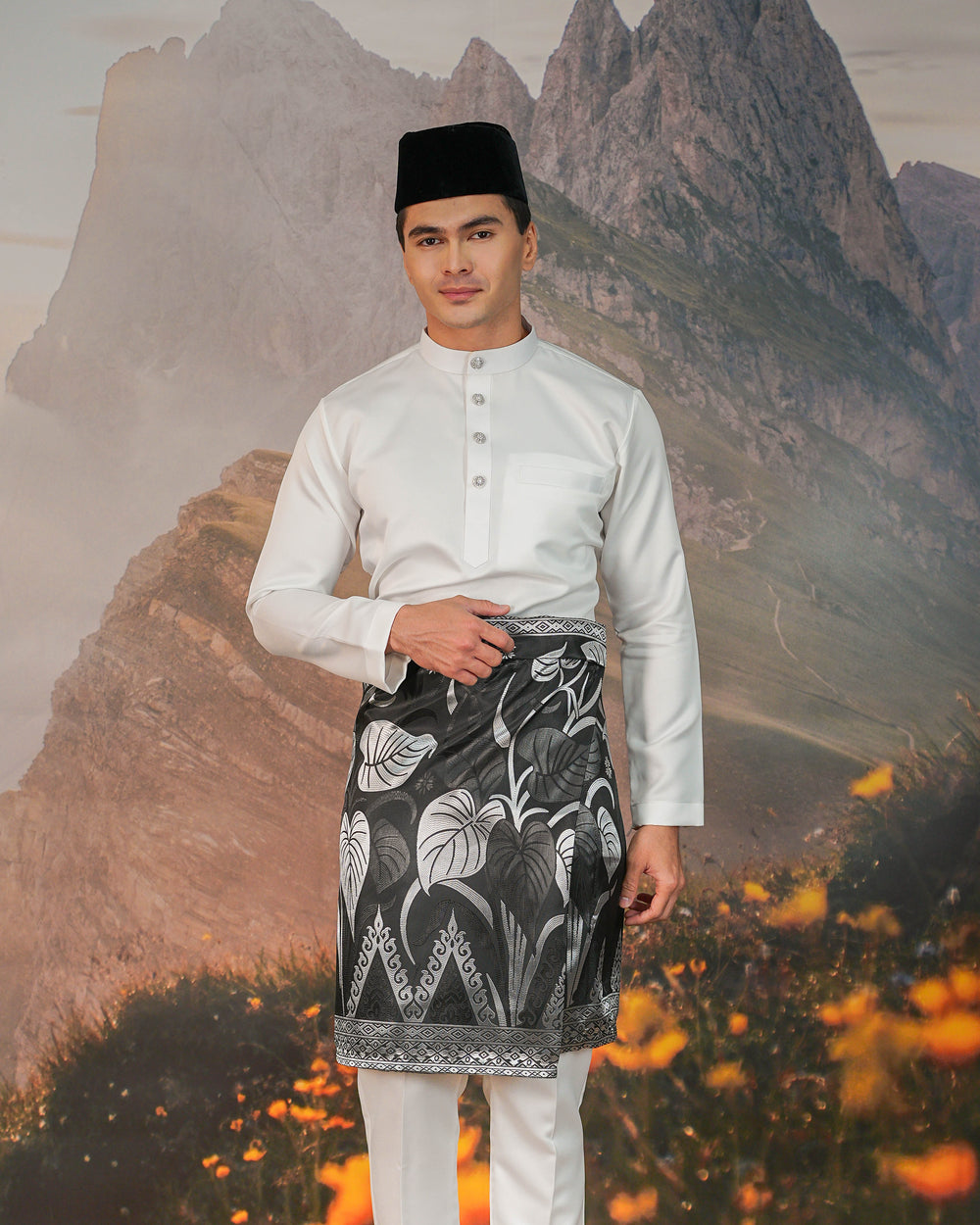 Sireh Instant Sampin Adult - Black & Silver - SampinExclusiveMy