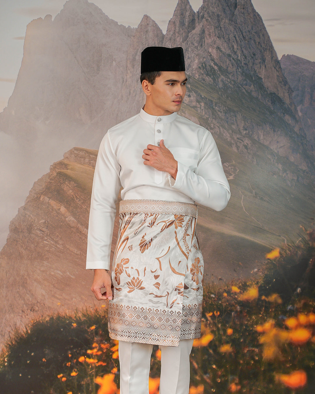 Padi Instant Sampin Adult - Offwhite & Brown