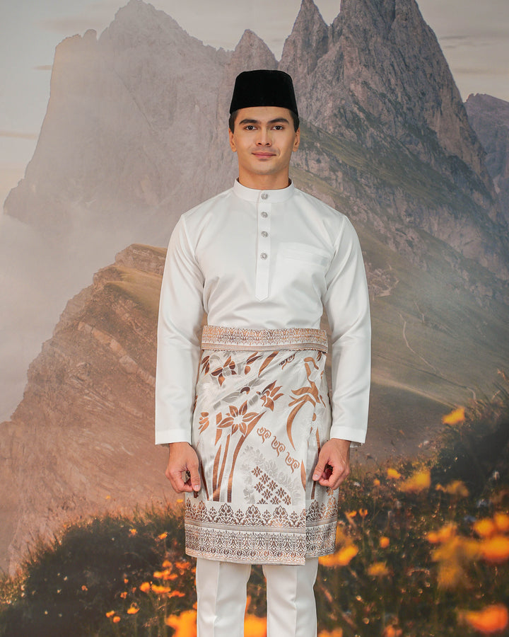 Nirmala Instant Sampin Adult - Offwhite & Brown