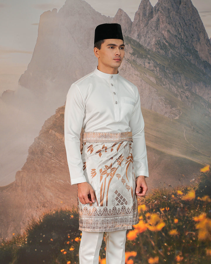 Nirmala Instant Sampin Adult - Offwhite & Brown