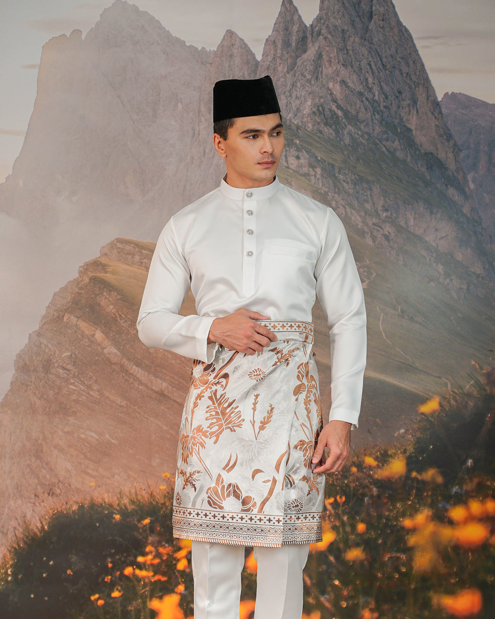 Seroja Instant Sampin Adult - Offwhite & Brown - SampinExclusiveMy