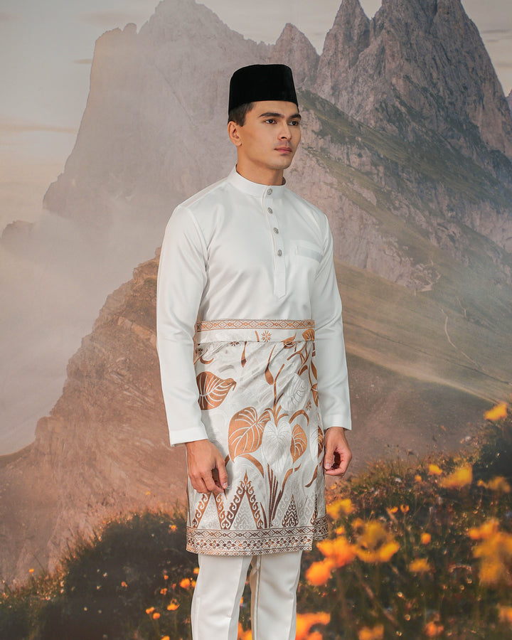 Sireh Instant Sampin Adult - Offwhite & Brown