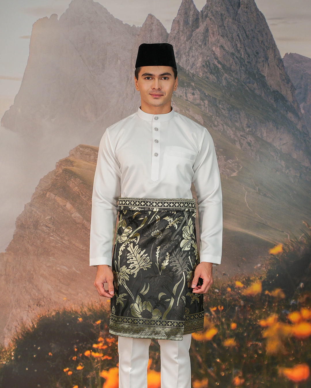 Seroja Instant Sampin Adult - Black & Gold
