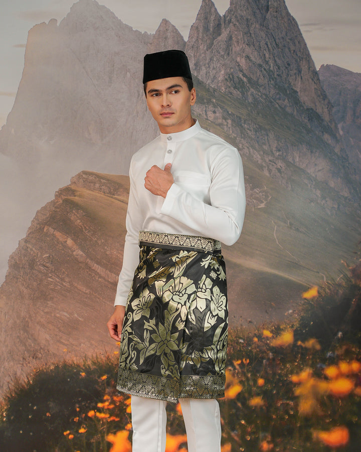 Mawar Instant Sampin Adult - Black & Gold