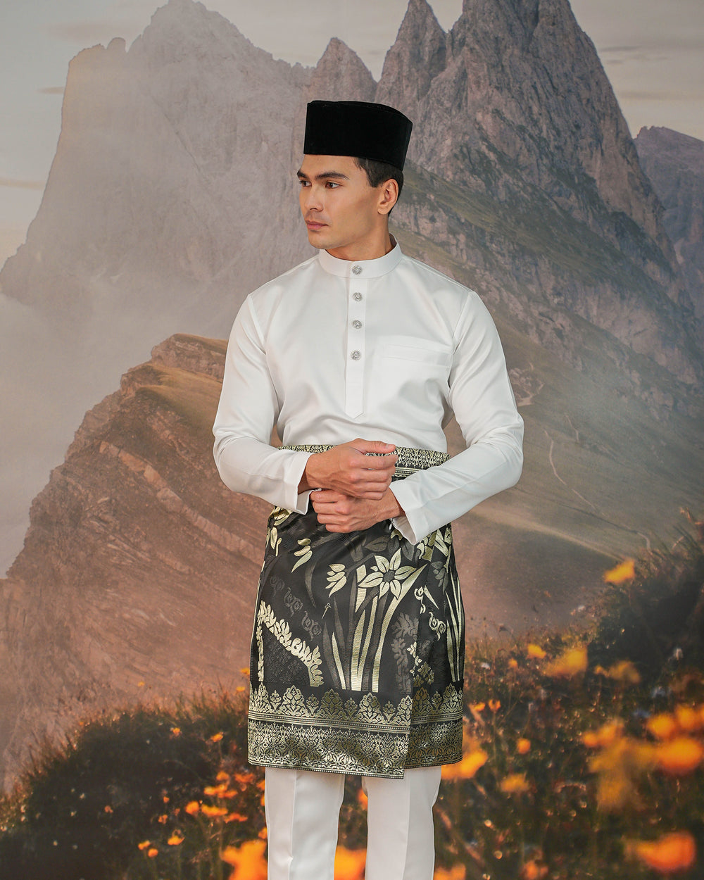 Nirmala Instant Sampin Adult - Black & Gold - SampinExclusiveMy